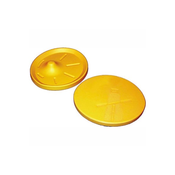 CanDo Home Balance Board, For Left Leg, 120 lb. Capacity, Yellow